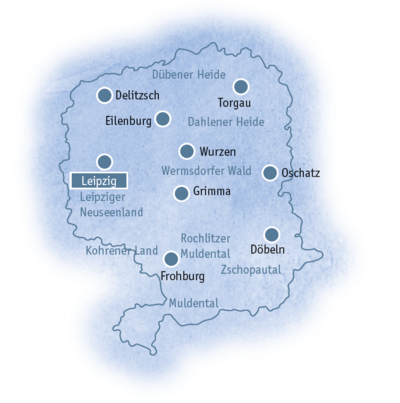 Die Region Leipzig