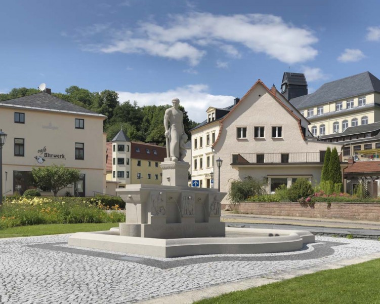 Landurlaub in Sachsen – Glashütte, Stadtzentrum