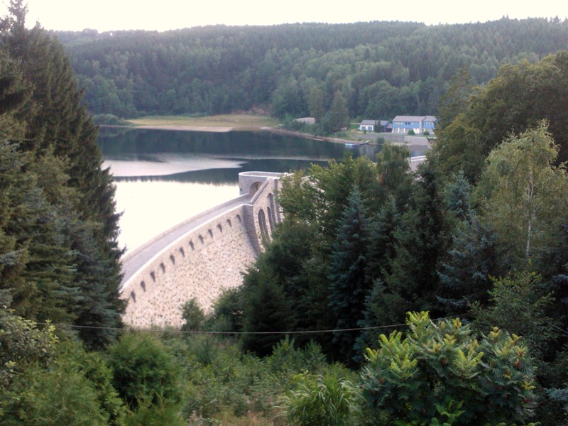 Staumauer Klingenberg © Gunter Fichte