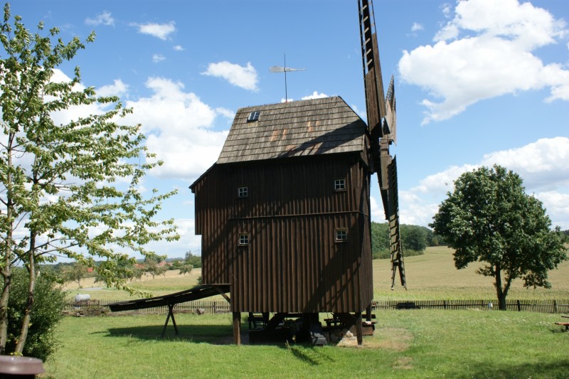 Bockwindmühle in Luga © Gemeindeverwaltung Neschwitz